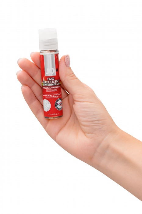 Лубрикант с ароматом арбуза JO Flavored Watermelon - 30 мл. - System JO - купить с доставкой в Ессентуках