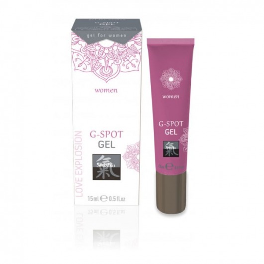 Возбуждающий интимный гель G-SPOT GEL - 15 мл. - Shiatsu - купить с доставкой в Ессентуках