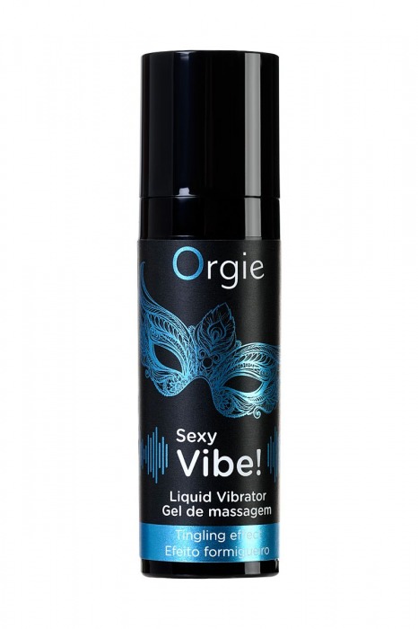 Гель для массажа ORGIE Sexy Vibe Liquid Vibrator с эффектом вибрации - 15 мл. - ORGIE - купить с доставкой в Ессентуках