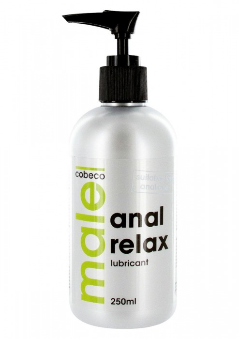 Анальный лубрикант MALE Cobeco Anal Relax Lubricant - 250 мл. - Cobeco - купить с доставкой в Ессентуках