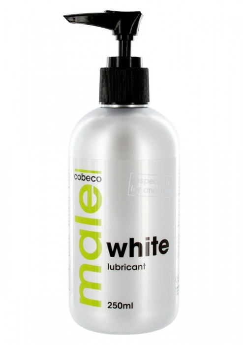 Анальная смазка на водной основе MALE Cobeco White Lubricant - 250 мл. - Cobeco - купить с доставкой в Ессентуках