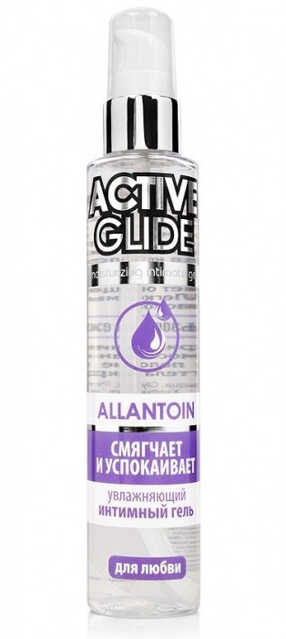 Увлажняющий интимный гель Active Glide Allantoin - 100 гр. - Биоритм - купить с доставкой в Ессентуках