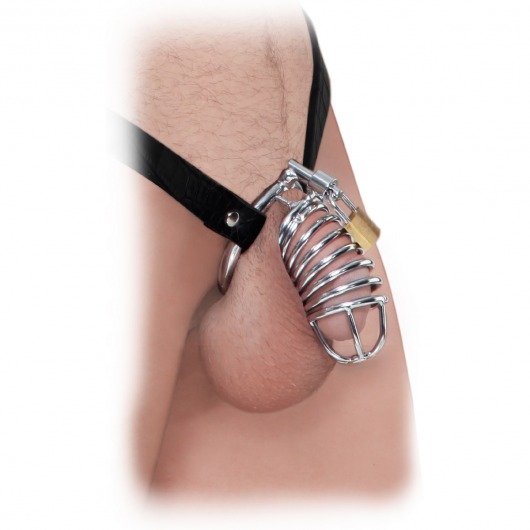 Кольцо верности Extreme Chastity Belt с фиксацией головки - Pipedream - купить с доставкой в Ессентуках