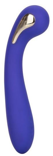 Фиолетовый вибромассажер с электростимуляцией Intimate Estim Petite G Wand - 19 см. - California Exotic Novelties - купить с доставкой в Ессентуках