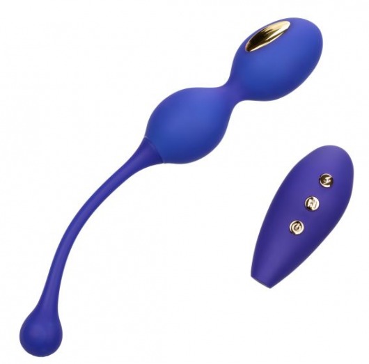 Фиолетовые виброшарики с электростимуляцией Impulse Intimate E-Stimulator Dual Kegel - California Exotic Novelties - купить с доставкой в Ессентуках