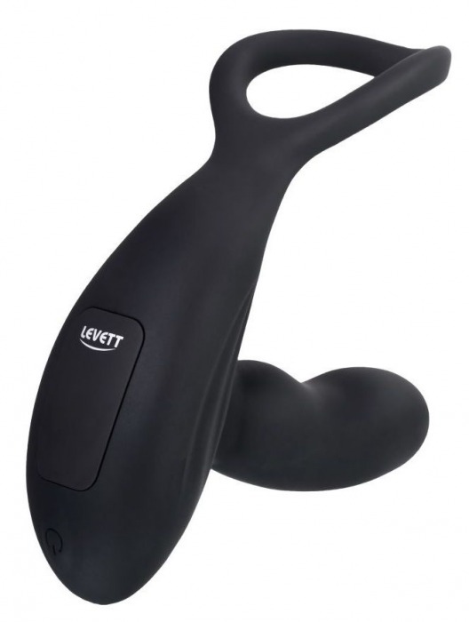 Черный стимулятор простаты Maud с вибрацией - Levett - в Ессентуках купить с доставкой