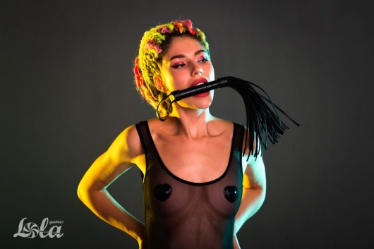 Черная плеть Dark Secret - Lola Games - купить с доставкой в Ессентуках