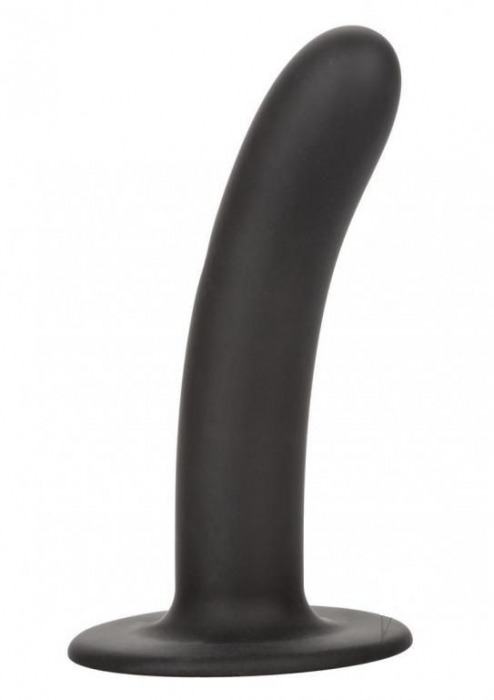 Черный анальный стимулятор Silicone Smooth Probe - 15,25 см. - California Exotic Novelties - купить с доставкой в Ессентуках