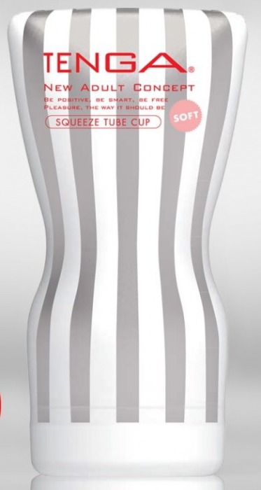 Мастурбатор TENGA Squeeze Tube Cup Soft - Tenga - в Ессентуках купить с доставкой