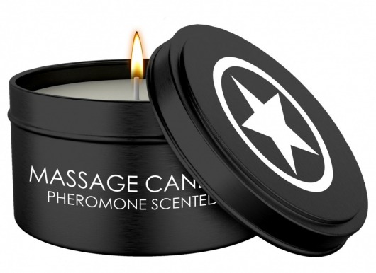 Массажная свеча с феромонами Massage Candle Pheromone Scented - Shots Media BV - купить с доставкой в Ессентуках