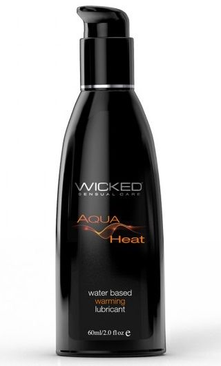 Согревающий лубрикант на водной основе Wicked AQUA HEAT - 60 мл. - Wicked - купить с доставкой в Ессентуках