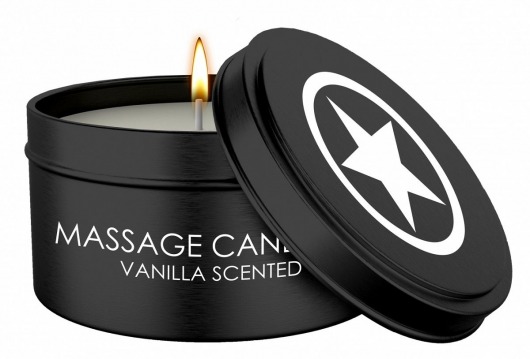 Массажная свеча с ароматом ванили Massage Candle - Shots Media BV - купить с доставкой в Ессентуках