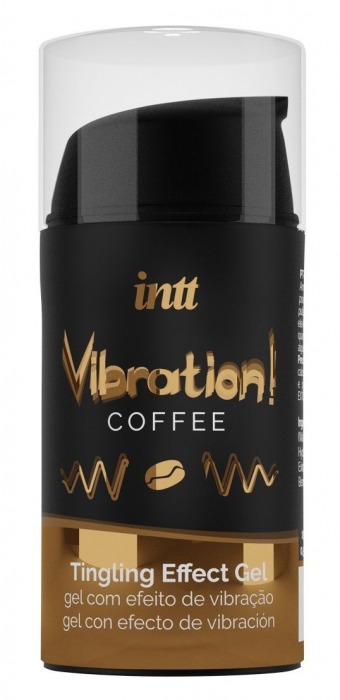 Жидкий интимный гель с эффектом вибрации Vibration! Coffee - 15 мл. - INTT - купить с доставкой в Ессентуках