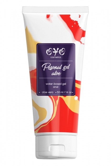 Анальная смазка на водной основе OYO Personal Gel Aloe - 50 мл. - OYO - купить с доставкой в Ессентуках