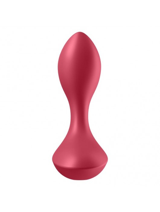 Красный вибромассажёр простаты Satisfyer Backdoor Lover - 14 см. - Satisfyer - в Ессентуках купить с доставкой