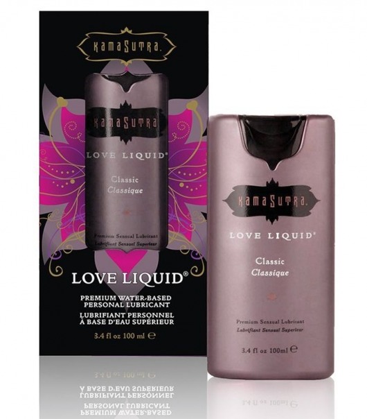 Лубрикант на водной основе Love Liquid Classic Lubricant - 100 мл. - Kama Sutra - купить с доставкой в Ессентуках