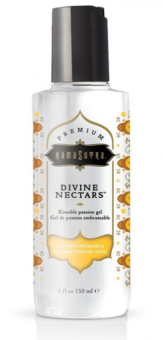 Гель-лубрикант на водной основе Divine Nectars Vanilla с ароматом ванили - 150 мл. - Kama Sutra - купить с доставкой в Ессентуках