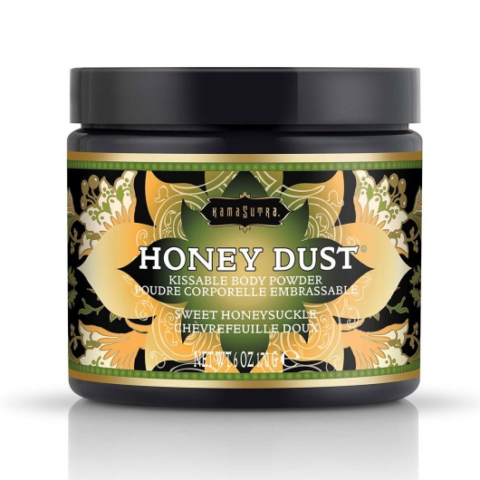 Пудра для тела Honey Dust Body Powder с ароматом жимолости - 170 гр. - Kama Sutra - купить с доставкой в Ессентуках