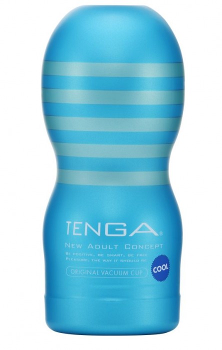 Мастурбатор с охлаждающей смазкой TENGA Original Vacuum Cup Cool - Tenga - в Ессентуках купить с доставкой