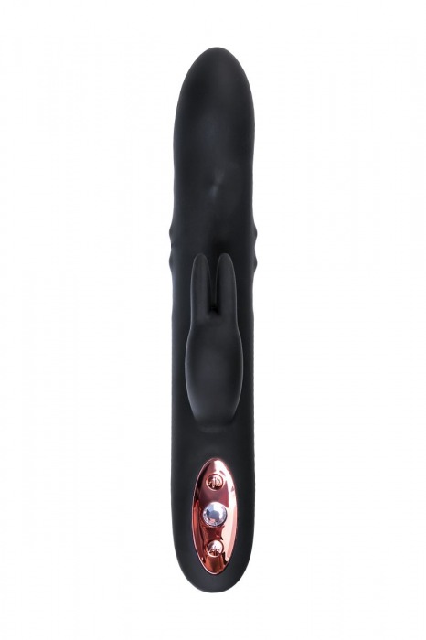 Черный вибратор-кролик Waname D-Splash Hail - 23,8 см. - WANAME