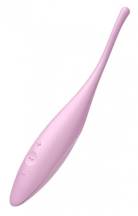 Нежно-розовый точечный стимулятор Twirling Joy - Satisfyer