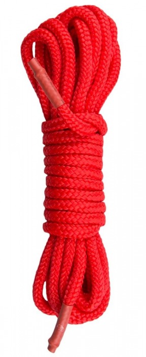 Красная веревка для связывания Nylon Rope - 5 м. - Easy toys - купить с доставкой в Ессентуках