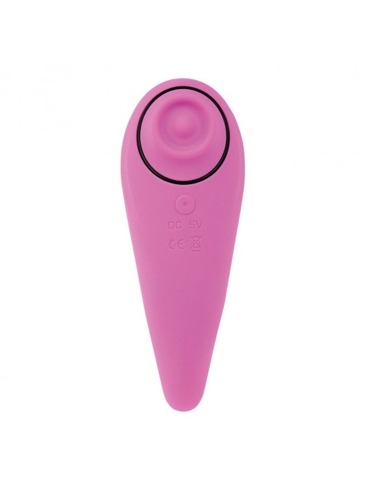 Розовый клиторальный вибромассажер FemmeGasm - FeelzToys