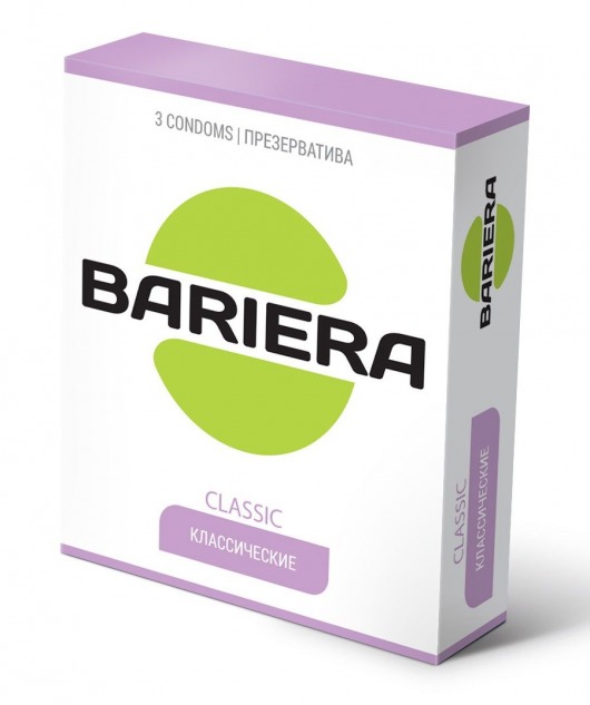 Классические презервативы Bariera Classic - 3 шт. - Bariera - купить с доставкой в Ессентуках