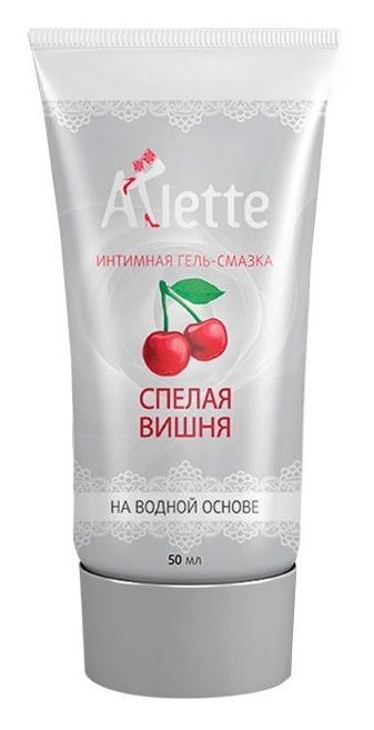 Интимная гель-смазка на водной основе Arlette  Спелая вишня  - 50 мл. - Arlette - купить с доставкой в Ессентуках