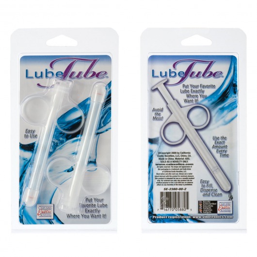 Шприц для лубриканта Lube Tube - California Exotic Novelties - купить с доставкой в Ессентуках