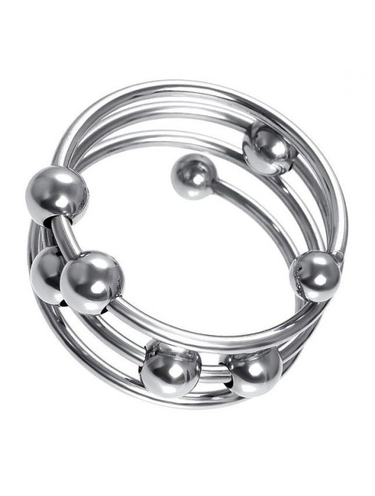 Большое металлическое кольцо под головку пениса - ToyFa - купить с доставкой в Ессентуках