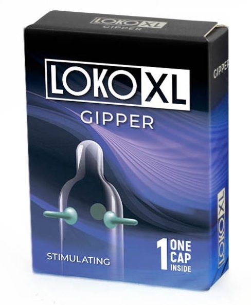 Стимулирующая насадка на пенис LOKO XL GIPPER - Sitabella - в Ессентуках купить с доставкой