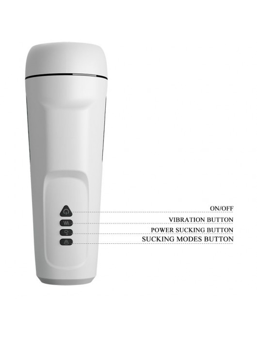 Вибромастурбатор Sienna с функцией всасывания - Baile - в Ессентуках купить с доставкой