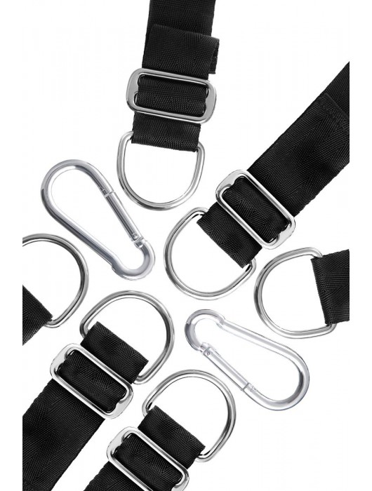 Черные секс-качели Anonymo №0503 - ToyFa - купить с доставкой в Ессентуках