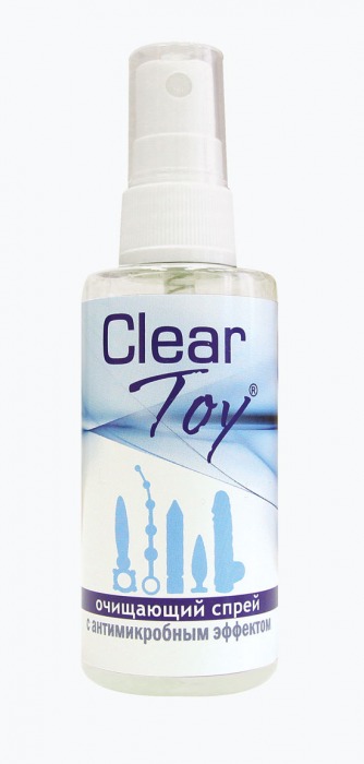 Очищающий спрей Clear Toy с антимикробным эффектом - 100 мл. - Биоритм - купить с доставкой в Ессентуках