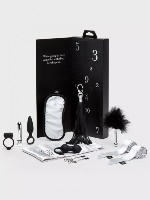 Эротический набор Pleasure Overload 10 Days of Play Gift Set - Fifty Shades of Grey - купить с доставкой в Ессентуках