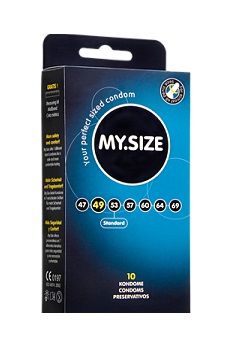 Презервативы MY.SIZE размер 49 - 10 шт. - My.Size - купить с доставкой в Ессентуках