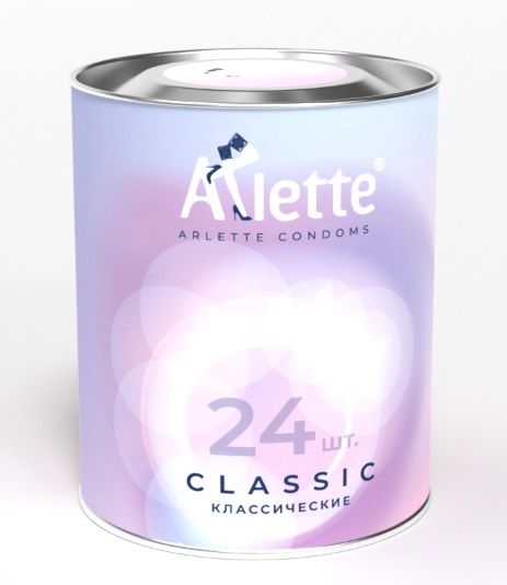 Классические презервативы Arlette Classic - 24 шт. - Arlette - купить с доставкой в Ессентуках