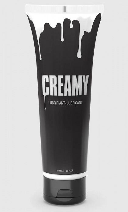 Смазка на водной основе Creamy с консистенцией спермы - 250 мл. - Strap-on-me - купить с доставкой в Ессентуках
