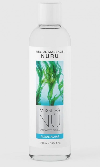 Массажный гель на водной основе Mixgliss NU Algae - 150 мл. - Strap-on-me - купить с доставкой в Ессентуках