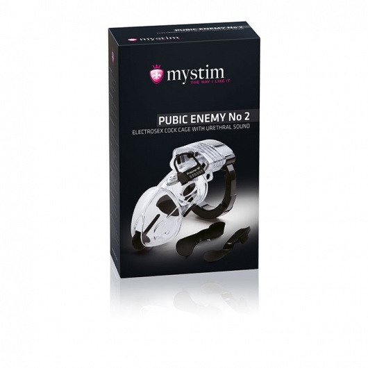 Пояс верности Pubic Enemy №2 с электростимуляцией уретры - MyStim - купить с доставкой в Ессентуках