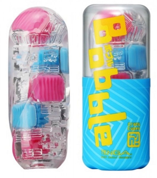 Мастурбатор Tenga Bobble Crazy Cubes - Tenga - в Ессентуках купить с доставкой