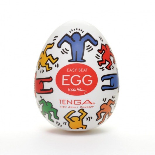 Мастурбатор-яйцо Keith Haring EGG DANCE - Tenga - в Ессентуках купить с доставкой