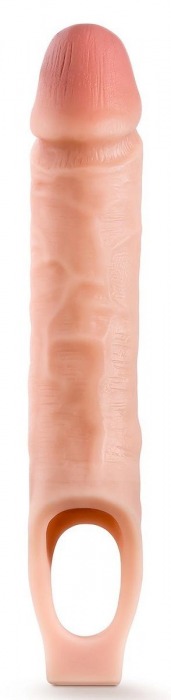 Телесная насадка на пенис 10 Inch Cock Sheath Extender - 25 см. - Blush Novelties - в Ессентуках купить с доставкой