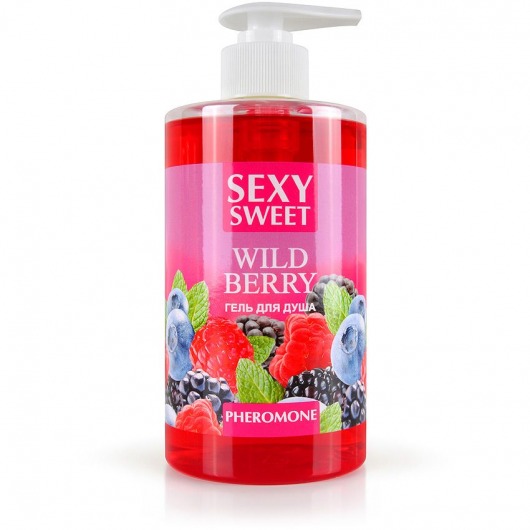 Гель для душа Sexy Sweet Wild Berry с ароматом лесных ягод и феромонами - 430 мл. -  - Магазин феромонов в Ессентуках