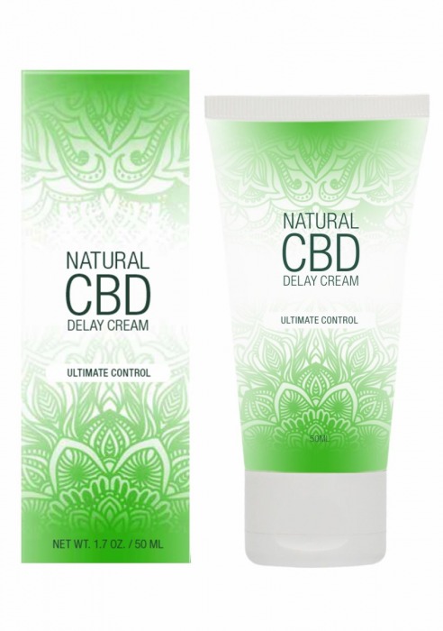 Крем-пролонгатор Natural CBD Delay Cream - 50 мл. - Shots Media BV - купить с доставкой в Ессентуках