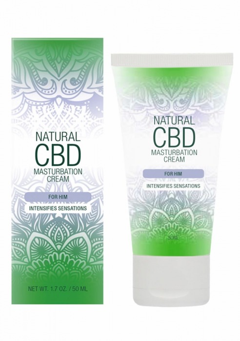 Крем для мастурбации для мужчин Natural CBD Masturbation Cream For Him - 50 мл. - Shots Media BV - купить с доставкой в Ессентуках