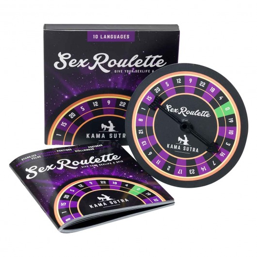 Настольная игра-рулетка Sex Roulette Kamasutra - Tease&Please - купить с доставкой в Ессентуках