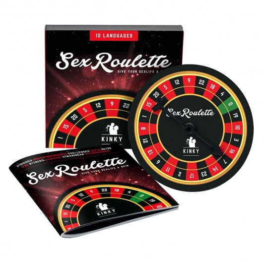 Настольная игра-рулетка Sex Roulette Kinky - Tease&Please - купить с доставкой в Ессентуках