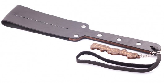 Гладкий мягкий удлиненный пэддл с заклепками - 32 см. - Crazy Handmade - купить с доставкой в Ессентуках